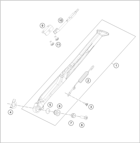 Výkres: 0360 SIDE / CENTER STAND