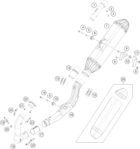 Výkres: 0510 EXHAUST SYSTEM