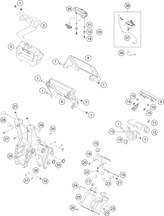 Výkres: 1430 INSTRUMENTS / LOCK SYSTEM