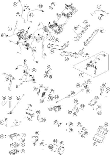 Výkres: 1110 WIRING HARNESS