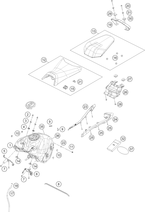 Výkres: 0710 TANK, SEAT