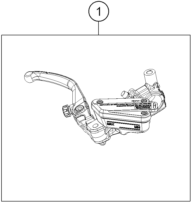 Výkres: 1310 FRONT BRAKE CONTROL