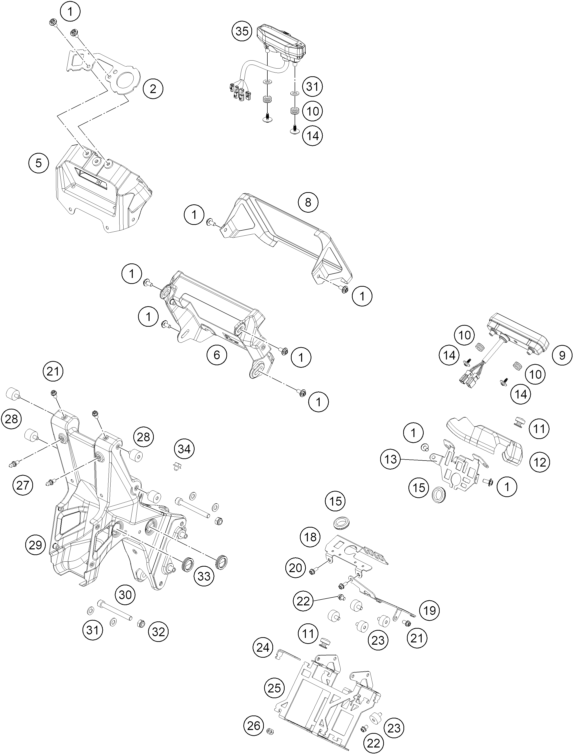 Výkres: 1430 INSTRUMENTS / LOCK SYSTEM