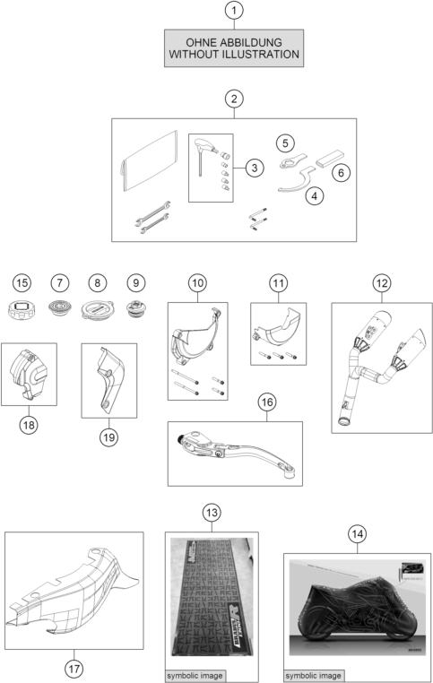 Výkres: 2000 ACCESSORY PACK