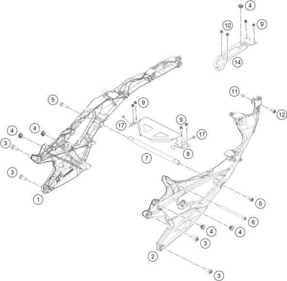 Výkres: 0315 SUBFRAME