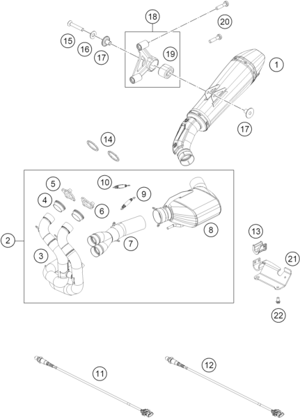 Výkres: 0510 EXHAUST SYSTEM