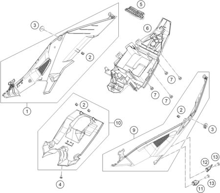 Výkres: 0825 TRIM REAR
