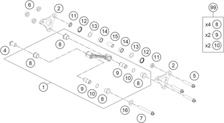 Výkres: 0460 PRO LEVER LINKING
