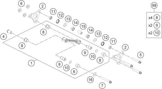 Výkres: 0460 PRO LEVER LINKING