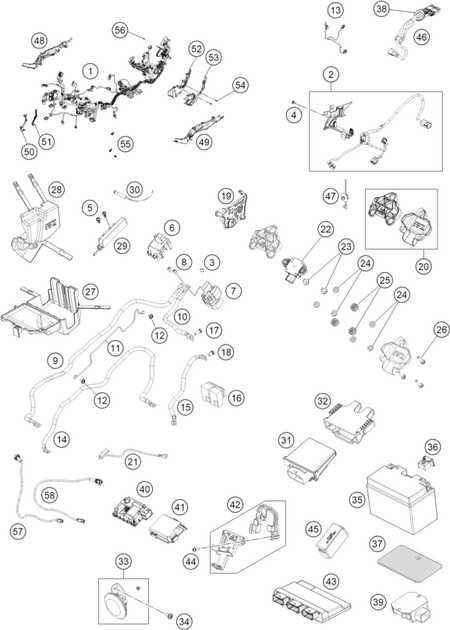 Výkres: 1110 WIRING HARNESS