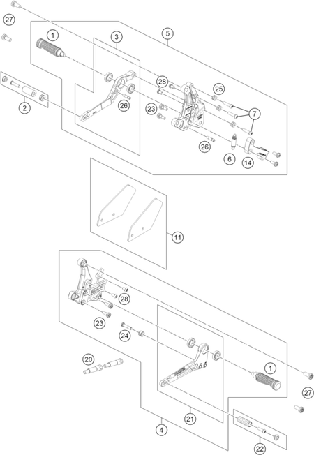 Výkres: 0320 FOOTPEGS
