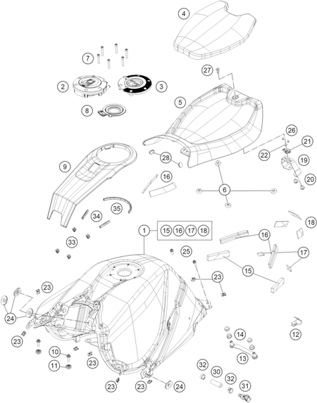 Výkres: 0710 TANK, SEAT