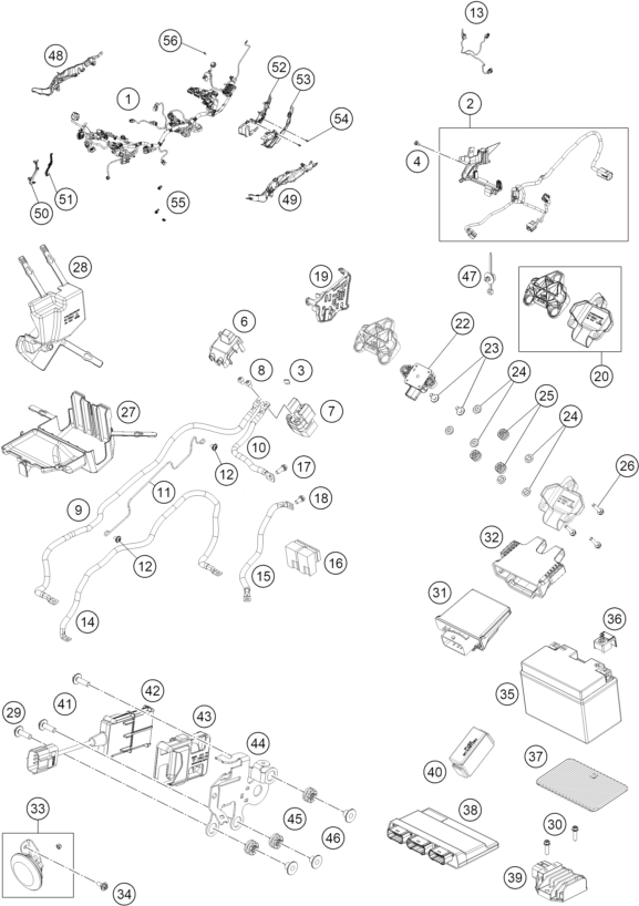 Výkres: 1110 WIRING HARNESS