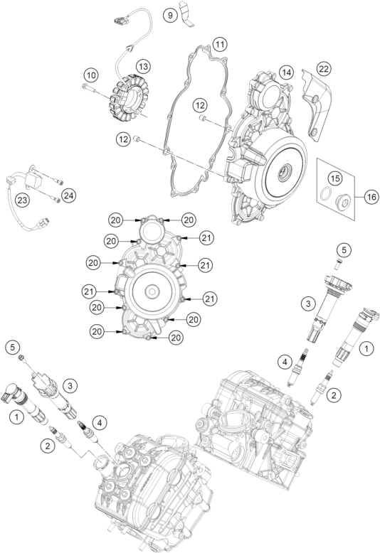 Výkres: 3910 IGNITION SYSTEM