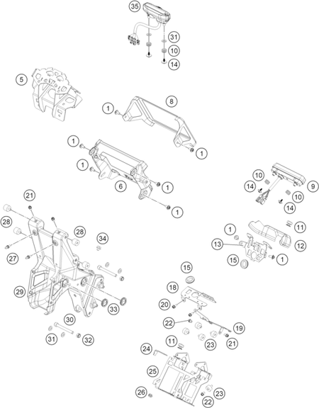 Výkres: 1430 INSTRUMENTS / LOCK SYSTEM