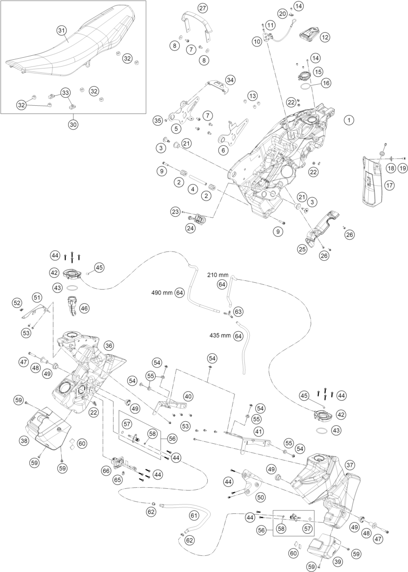 Výkres: 0710 TANK, SEAT