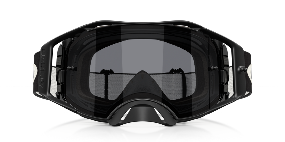Brýle Oakley Airbrake Lite MX Matte Black - plexi tmavě šedé