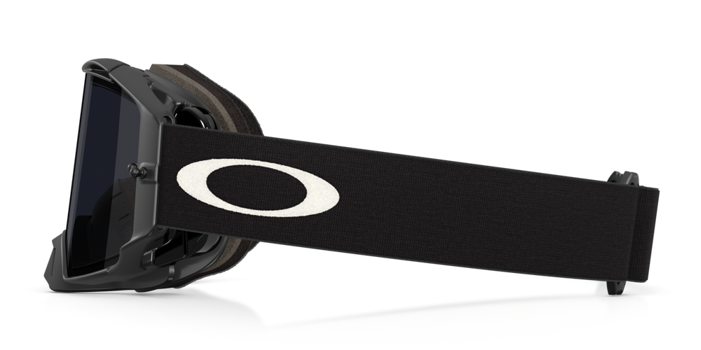 Brýle Oakley Airbrake Lite MX Matte Black - plexi tmavě šedé
