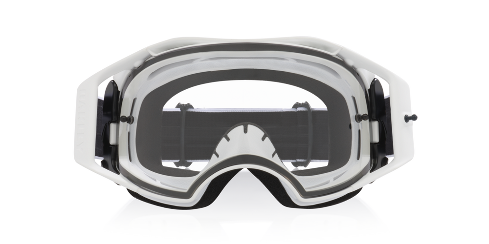 Brýle Oakley Airbrake Lite MX Matte White - plexi čiré