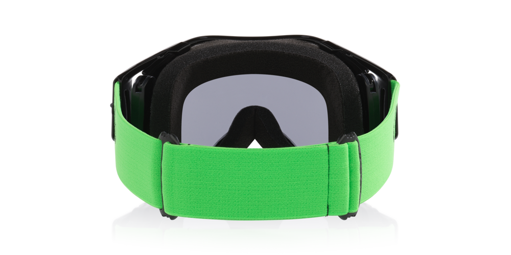 Brýle Oakley Airbrake Lite MX Moto Green - plexi tmavě šedé