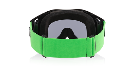 Brýle Oakley Airbrake Lite MX Moto Green - plexi tmavě šedé