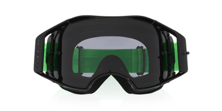 Brýle Oakley Airbrake Lite MX Moto Green - plexi tmavě šedé