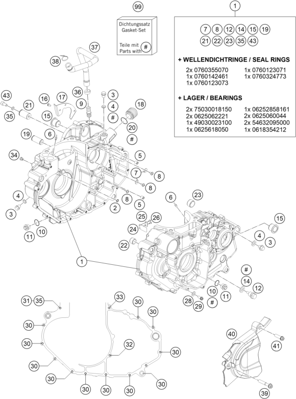 Výkres: 3010 SKŘÍŇ MOTORU