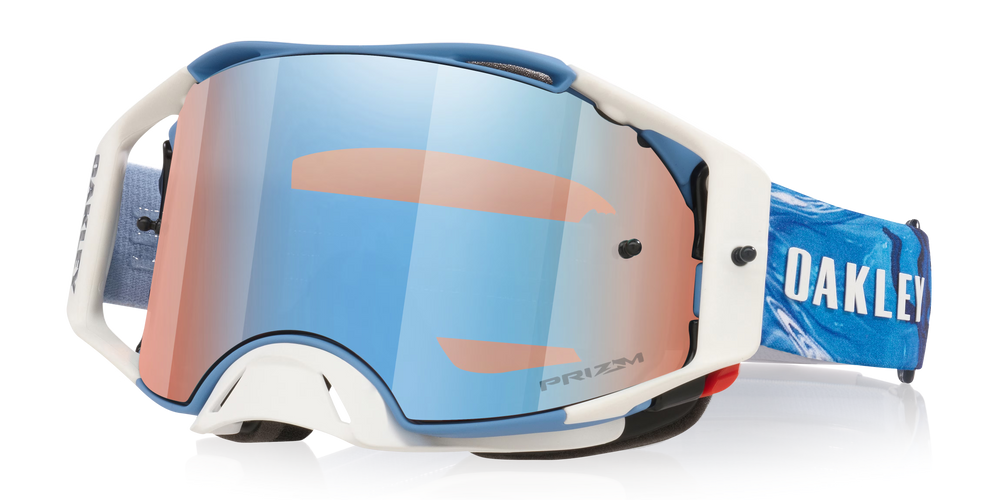 Brýle Oakley Airbrake MX Chase Sexton Signature Matte White - plexi Prizm Sapphire