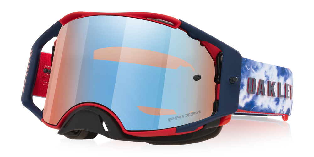 Brýle Oakley Airbrake MX Renaux Signature Matte Navy - plexi Prizm Sapphire