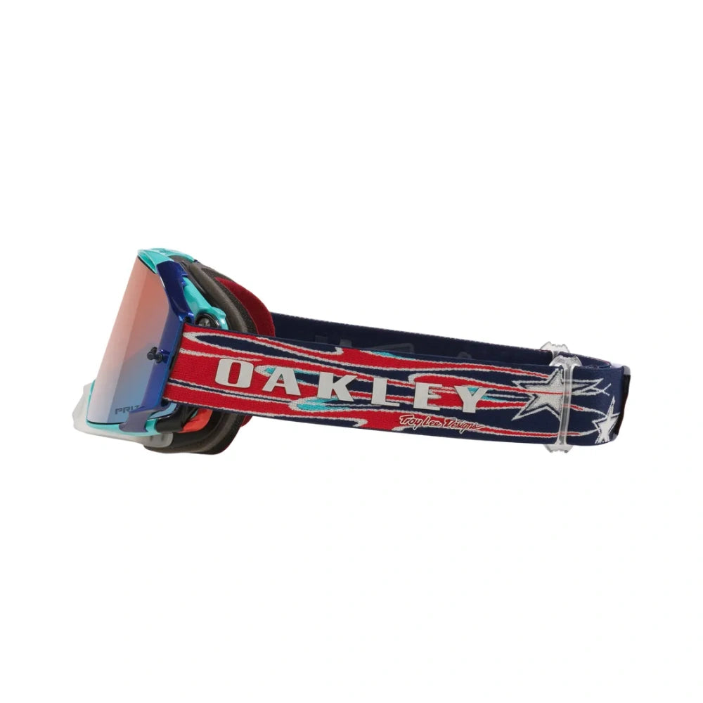 Brýle Oakley Airbrake MX Troy Lee Designs Blue - plexi Prizm Sapphire