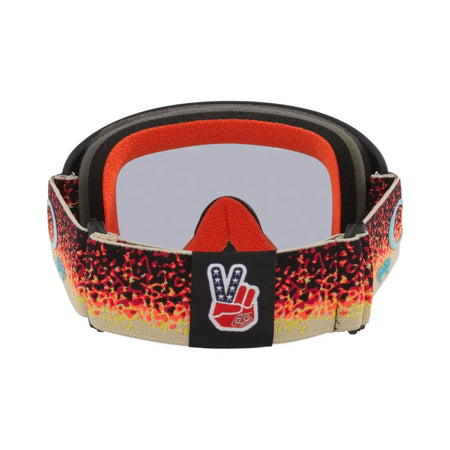 Brýle Oakley O-Frame 2.0 Pro MX Troy Lee Designs Pixel Black/Orange - plexi světle šedé