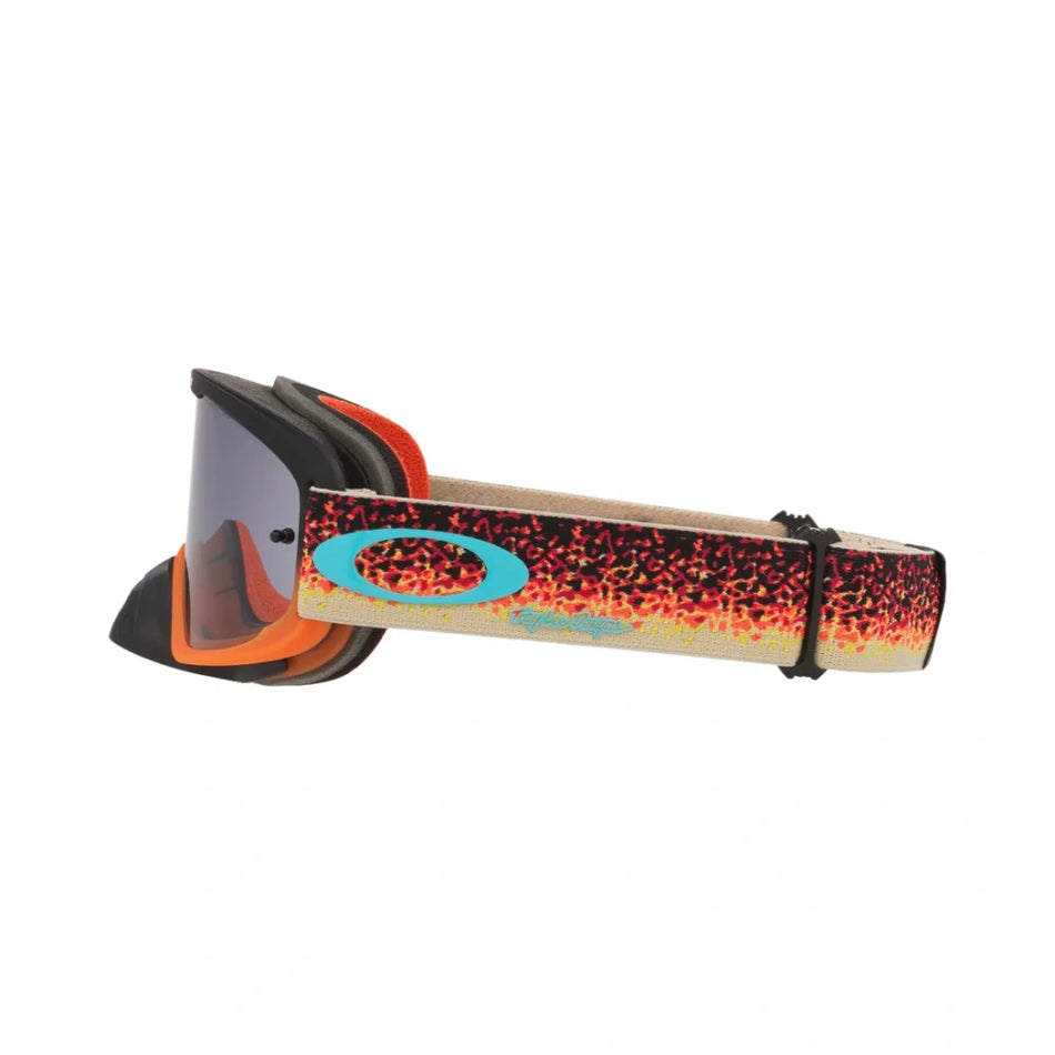 Brýle Oakley O-Frame 2.0 Pro MX Troy Lee Designs Pixel Black/Orange - plexi světle šedé