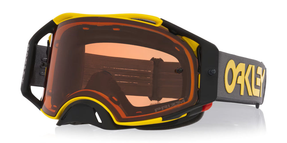 Brýle Oakley Airbrake MX žluté - plexi Prizm Bronze