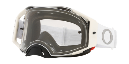 Brýle Oakley Airbrake MX TuffBlocks White - plexi čiré