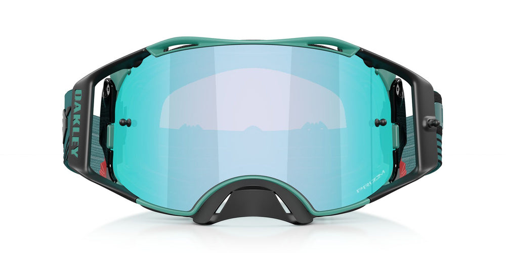 Brýle Oakley Airbrake MX Pacific Metal - plexi Prizm Sapphire