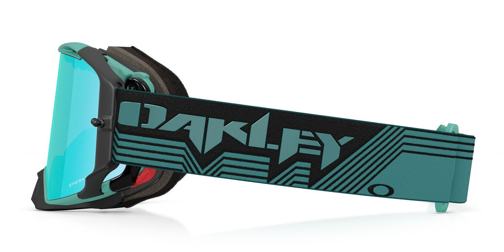 Brýle Oakley Airbrake MX Pacific Metal - plexi Prizm Sapphire