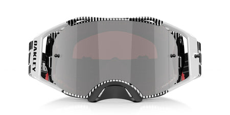 Brýle Oakley Airbrake MX Maxime Renaux Black White - plexi Prizm Black