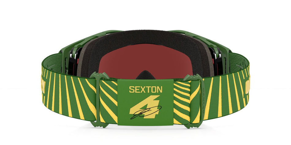 Brýle Oakley Airbrake MX Chase Sexton Green Yellow - plexi Prizm Black