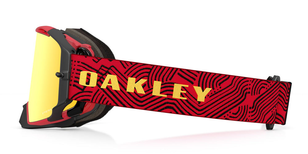 Brýle Oakley Airbrake MX Jeffrey Herlings Red Black - plexi 24k Iridium