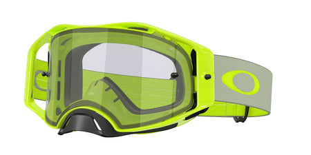 Brýle Oakley Airbrake Lite MX Palo Verde - plexi světle šedé