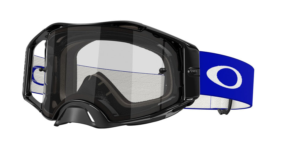 Brýle Oakley Airbrake Lite MX Moto Blue - plexi čiré