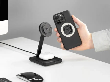 Stolní indukční nabíječka Quad Lock® MAG Dual v2