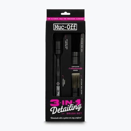 Muc-Off 21531 - Vysoce kvalitní sada detailingových štětců 3 v 1