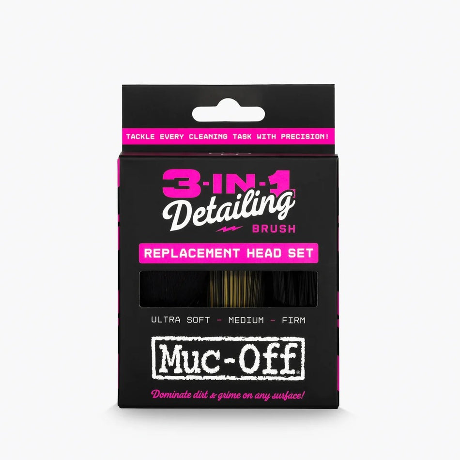 Muc-Off 21572 - Vysoce kvalitní sada detailingových štětců 3 v 1