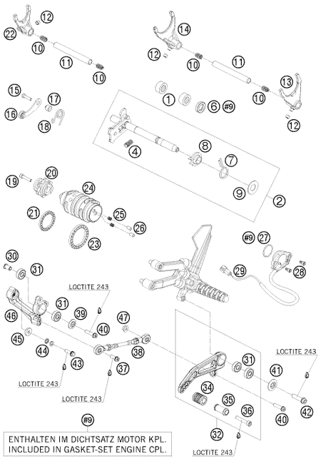 Výkres: 3410 MECHANISMUS ŘAZENÍ
