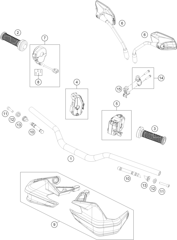 Výkres: 0210 ŘIDÍTKA, OVLÁDACÍ PRVKY