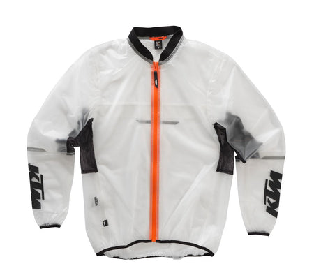 PRŮHLEDNÁ PROTIDECHÁ BUNDA — KTM 3PW210031202