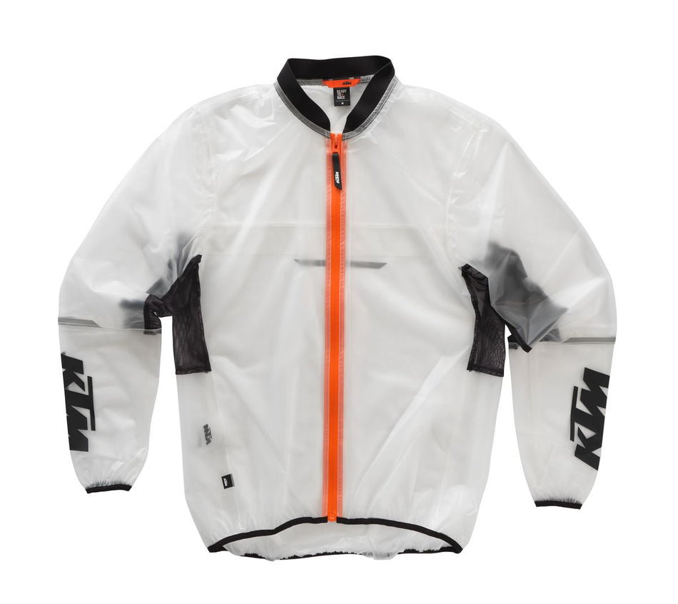 PRŮHLEDNÁ PROTIDECHÁ BUNDA — KTM 3PW210031202
