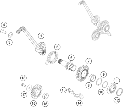 Výkres: 3390 NOŽNÍ STARTÉR
