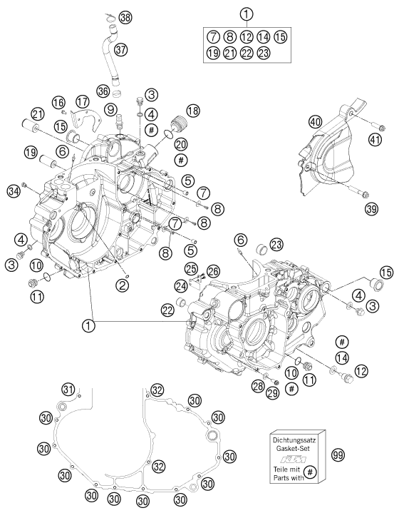 Výkres: 3010 SKŘÍŇ MOTORU